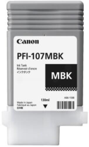 ΓΝΗΣΙΟ ΜΕΛΑΝΙ CANON PFI-107MBK MATT BLACK ΜΕ OEM:6704B001 